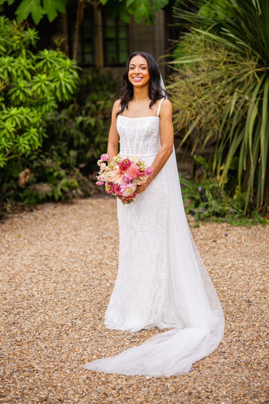 Bridal Portraits at Nymans Gardens