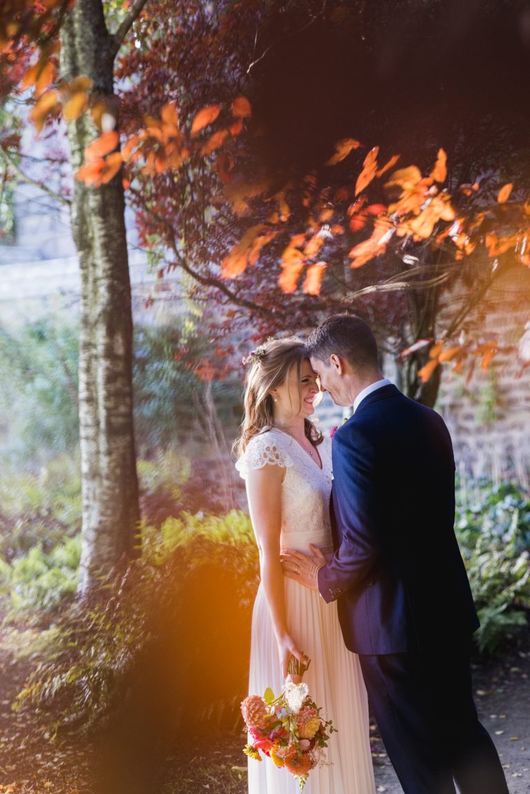 Lucy & Seans Autumn Nymans wedding