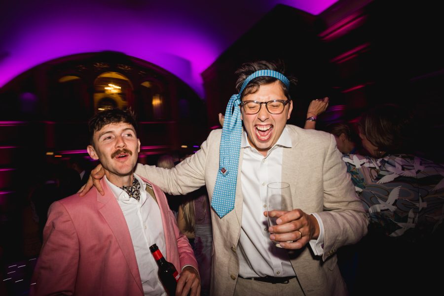 Guests having fun on the dancefloor